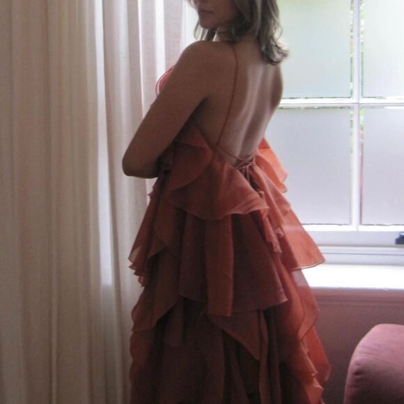 AJE PANDOREA LAYERED LONG DRESS - Picture 3 of 12